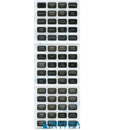 LABEL KIT DC WATERPROOF COMPACT BLACK