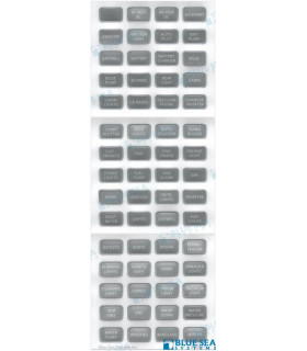 LABEL KIT CD WATERPROOF COMPACT GRAY