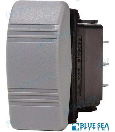 ROCKERSWITCH CONTURA DPDT (ON)-OFF-(ON)