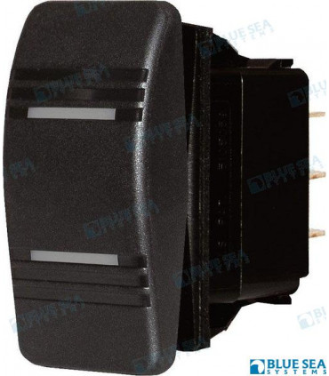 SWITCH CONTURA DPDT ON-OFF-ON BLACK