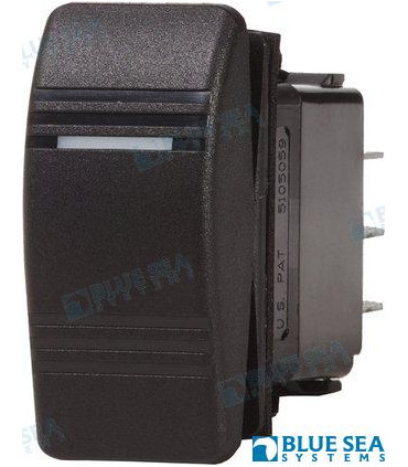 SWITCH CONTURA WP DP. OFF-ON BLACK