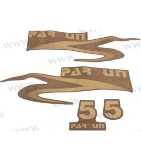 TOP COWLING STICKER FOR 5HP