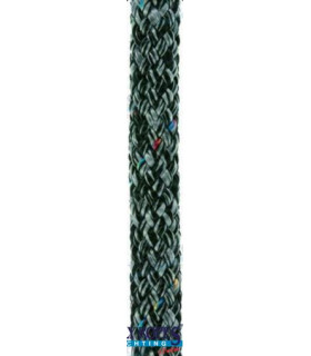 POLY-BRAID-32 10MM. GREY/BLACK (110 M)