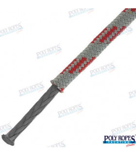 ProRace FOUR GREY/RED 8 mm (150 m)