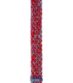 POLY-BRAID-32 8MM. GREY/RED (150 M)