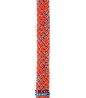 POLY-BRAID-32 8MM. GREY/ORANGE (150 M)