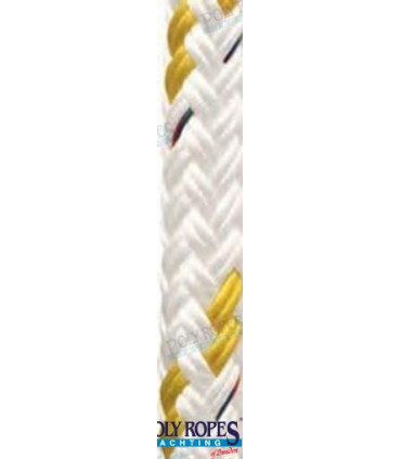POLY-BRAID-16 12MM. YELLOW (165 M)