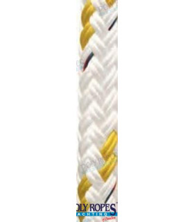 POLY-BRAID-16 6MM. YELLOW (185 M)