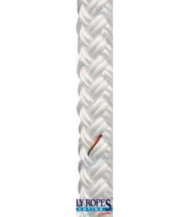 POLY-BRAID-16 16MM. WHITE (85 M)