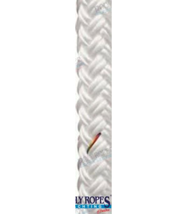 POLY-BRAID-16 6MM. WHITE (185 M)