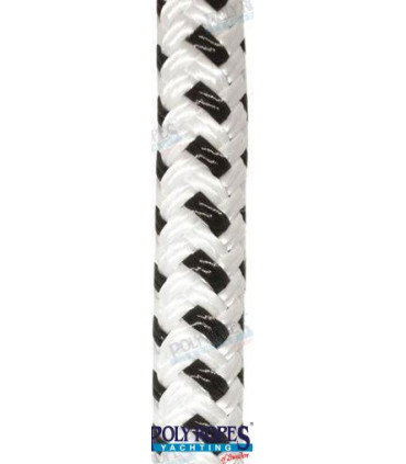 FLEXLINE 18 mm Black/White (110 m)