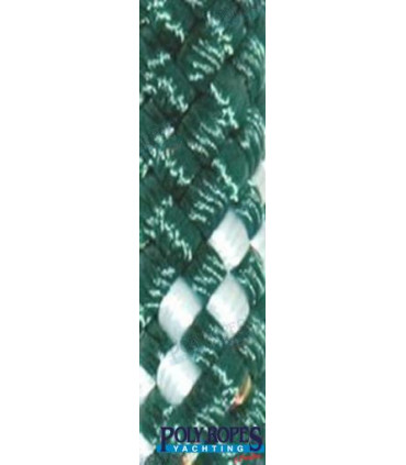 POLY-BRAID-32 COLOR 14MM. GREEN (110 M)