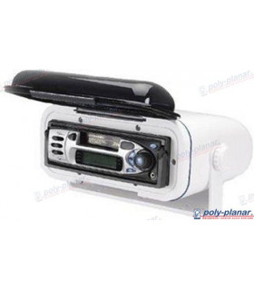 STEREO WEATHER ENCLOSURE (WHITE)