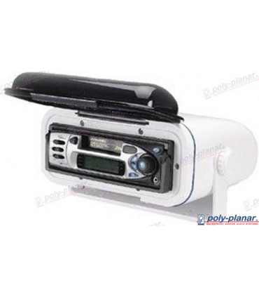 STEREO WEATHER ENCLOSURE (WHITE)