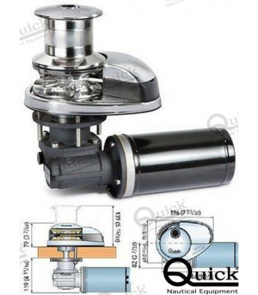 WINDLASS VERTICAL 700W 12V C/C