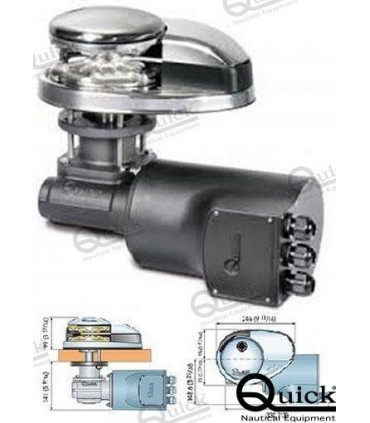 WINDLASS VERTICAL 1000W 24V S/C