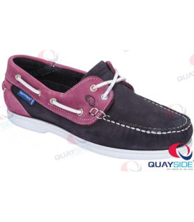 QUAYSIDE BERMUDA NAVY/PLUM - 40