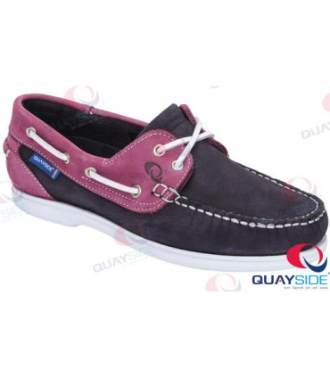 QUAYSIDE BERMUDA NAVY/PLUM - 42