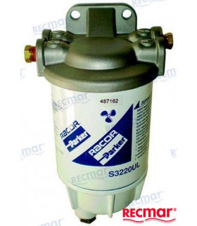 FUEL FILTER WITH INOX BRACKET
