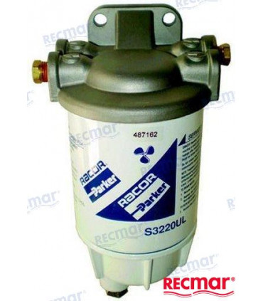 FUEL FILTER WITH INOX BRACKET