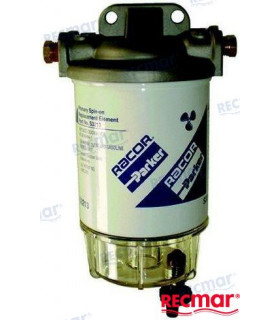 RACOR FILTER W/PLASTIC BRACKET