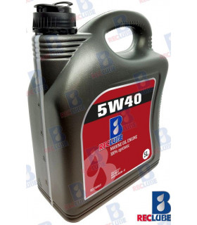 MARINE ENGINE OIL 100% SYNT. 5W40-5L x3