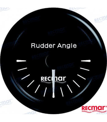 RUDDER ANGLE 0/190º R-L BLACK