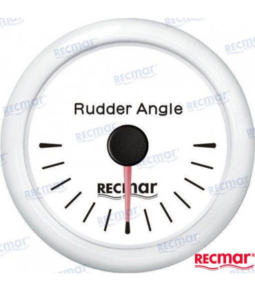 RUDDER ANGLE 0/190º R-L WHITE
