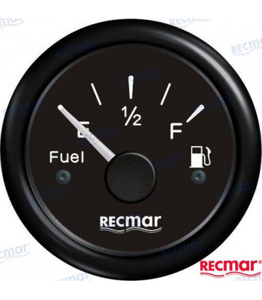 FUEL LEVEL EUROPEAN 0-190º BLACK