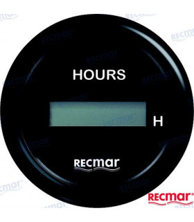 HOURMETER BLACK