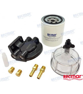 FUEL FILTER WITH ALUMINUM BRACKET