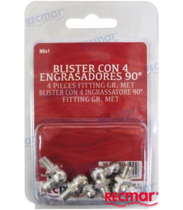 4 PIECES FITTING GR. MET