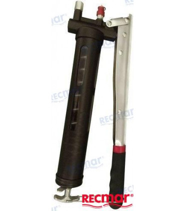 GREASE GUN WITH PLASTIC VIEWER