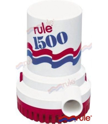 NON AUTO BILGE PUMP 12V/4.8A 1500 GPH