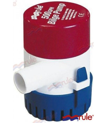 PUMP NON AUTO RULE 12V 500 GPH