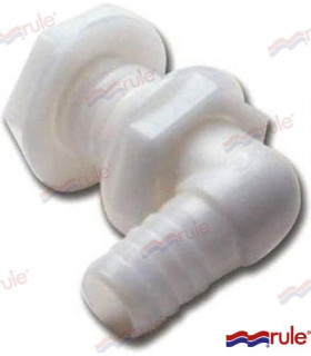THRUHULL FITTING 5/8 90º (16MM)