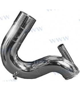 EXHAUST ELBOW INOX VM