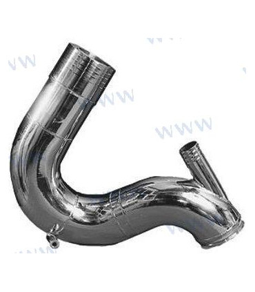 EXHAUST ELBOW INOX VM