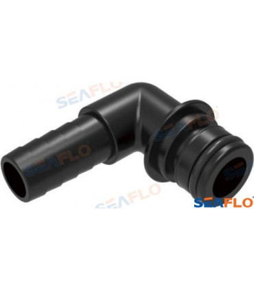 ELBOW FITTING W/O-RING 3/4" X 1/2" BARB