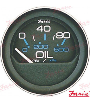 OIL PRESSURE GAUGE 80 PSI