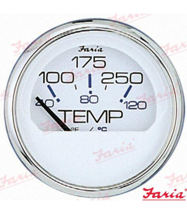 2" WATER TEMP GAUGE 100-250ºF