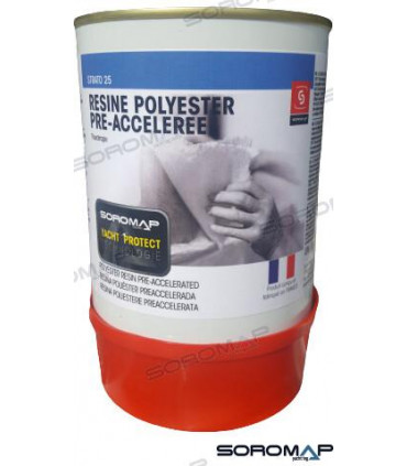 POLYESTER RESIN 750 GRS.