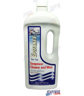 SEAPOWER CLEANER & WAX 1 LT.