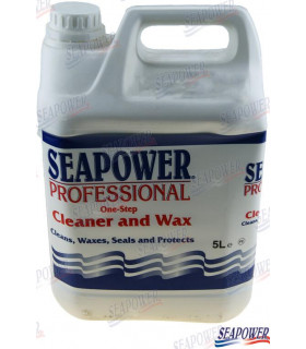 SEAPOWER CLEANER & WAX 5 LT.