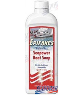 SEAPOWER WASH-N-WAX SOAP 500ML.