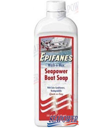 SEAPOWER WASH-N-WAX SOAP 500ML.