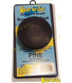 SCRUB PAD FINE WHITE