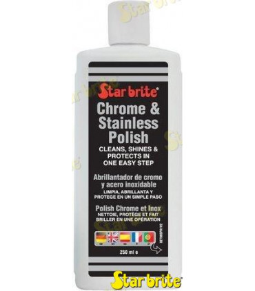 CHROME & STAINLESS POLISH 237 ML.