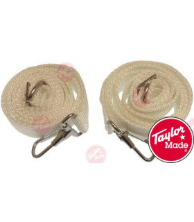 WHITE ADJ STRAP 6FT  (PACK 2)
