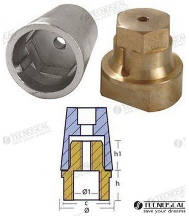 ANODE RADICE COMPLETE EJE 45